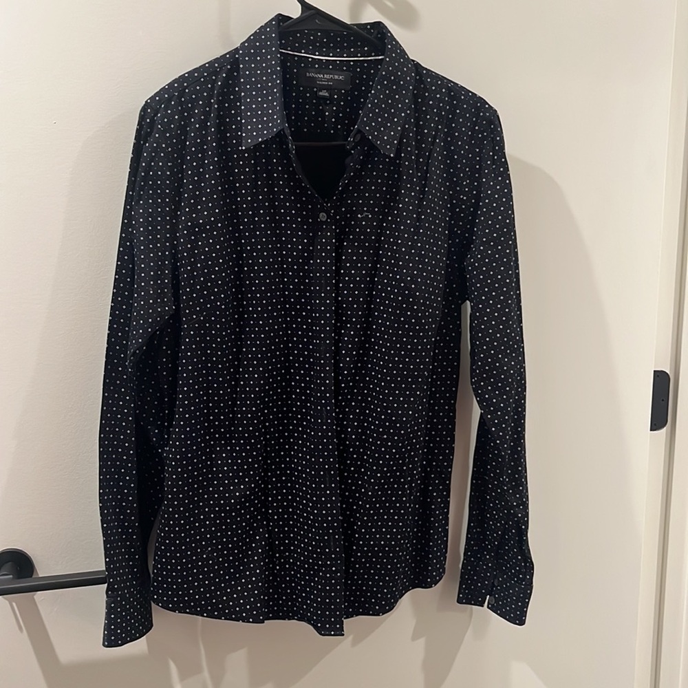Banana Republic Slim Fit  Button Down Shirt size 14